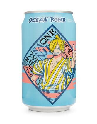 Ocean bomb fruit tropical one piece(Sanji) 330ML-海贼王 乳酸风味气泡水(山治) 330ml