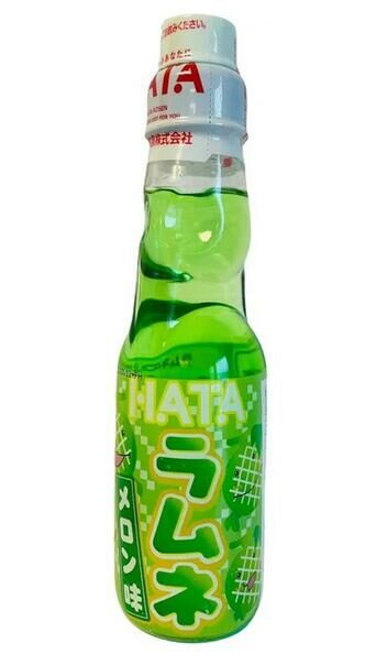 HATA Boisson au goût melon 200ML-HATA 弹珠汽水 哈密瓜口味饮料 200ml