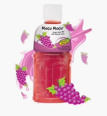 MOGU MOGU Boisson au raisin et nata de coco 320ML-MOGU 葡萄口味饮料（内含椰果肉）320ml