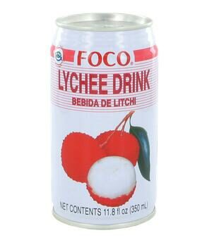 FOCO BOISSON AU LYCHEE 350ML-FOCO 荔枝饮料 350ml