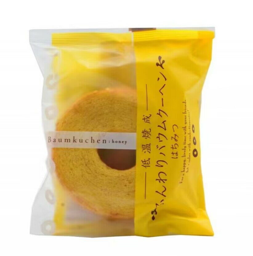 Baumkuchen mini saveur lait caramel 60g-年轮蛋糕 牛奶蜂蜜味 60g