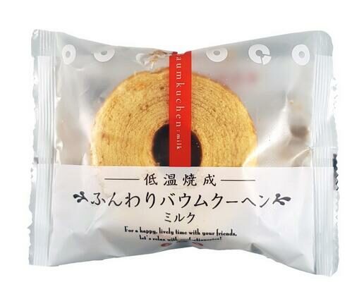 Baumkuchen saveur lait 65G-年輪牛奶蛋糕 65g