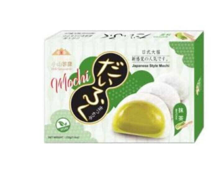 HILL SOUVENIR MOCHI MATCHA 210G-小山等露 抹茶味大福 210g