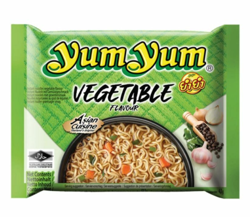 YumYum Soupe de nouilles aux légumes 60G-YumYum 即食蔬菜面 60g