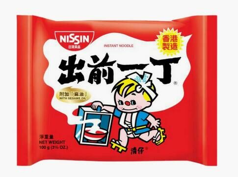 Nissin Pâtes demae de sésame instantanée 100g-出前一丁 芝麻味泡面 100g