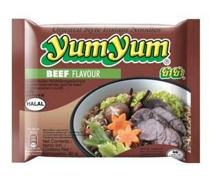 Soupe de nouilles au Boeuf 60g YumYum-YumYum 牛肉味方便面 60g