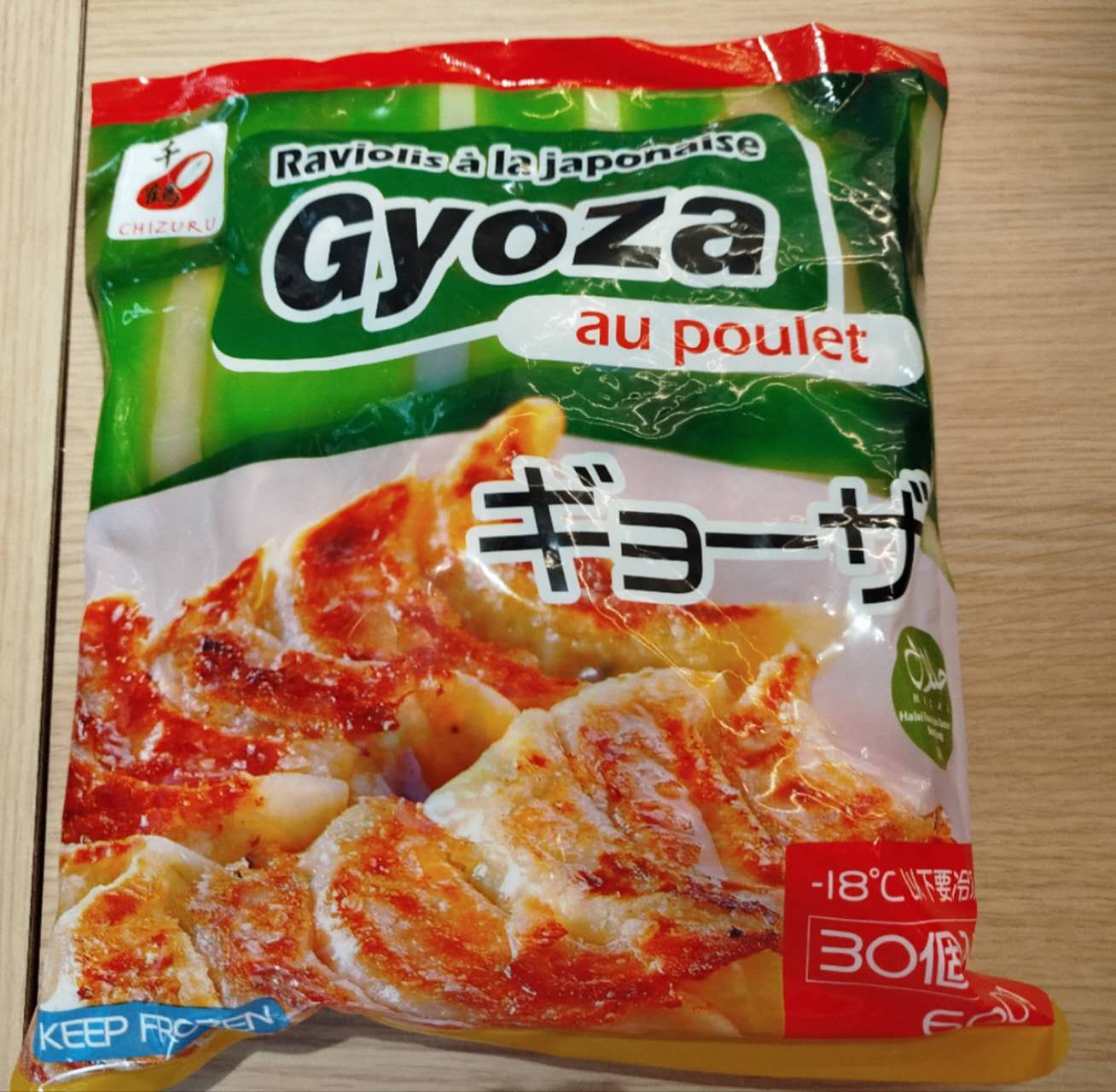 Gyoza au poulet a la japonaise-日本千鹤鸡肉煎饺-600G