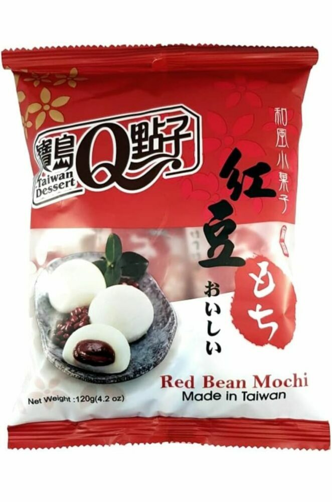 Haricot rouge Mochi 120G-宝岛Q点子 红豆麻糬 120g