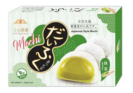 [HALAL]MOCHI MATCHA 210G-小山等露 日式大福-抹茶