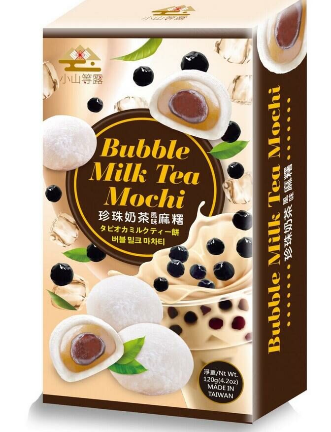 Mochi gout bubble tea 120G-小山等露 珍珠奶茶味麻薯大福 120g