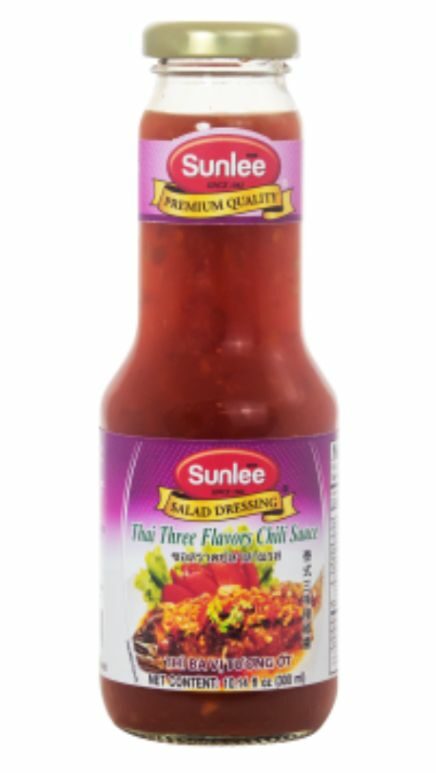 SUNLEE SAUCE CHILI THAI AUX TROIS SAVEUR 300ML-泰式辣三香酱300ml