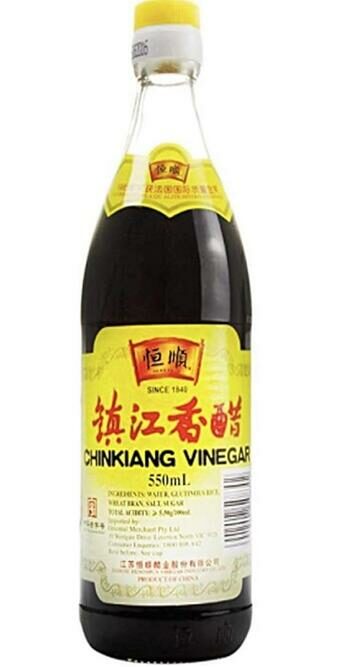 JIA ZHEN JIANG VINAIGRE DE RIZ 550ML-佳味 镇江香醋 550ml