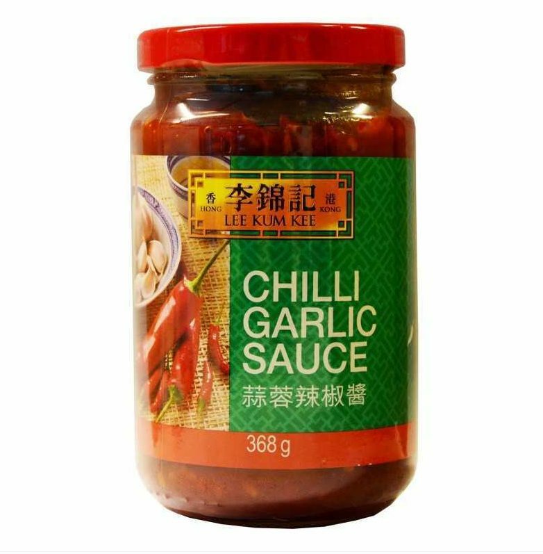 Chilli Garlic Sauce : Piment et Ail 368g-李锦记蒜蓉辣椒酱 368g