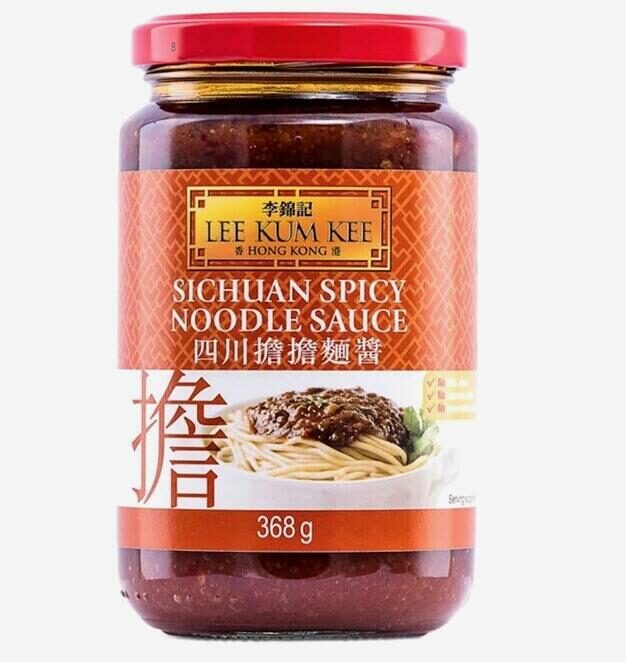 SAUCE EPICEE POUR NOILLES FACON SICHUNAN 368G-四川担担面酱368g